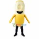 Adult Cartoon Banana With a Bite Mascot Costume Adult Cartoon Banana With a Bite Mascot Costume