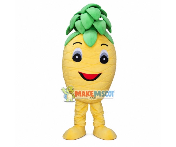 Peeled Delicious Pineapple Soft Mascot Costume
