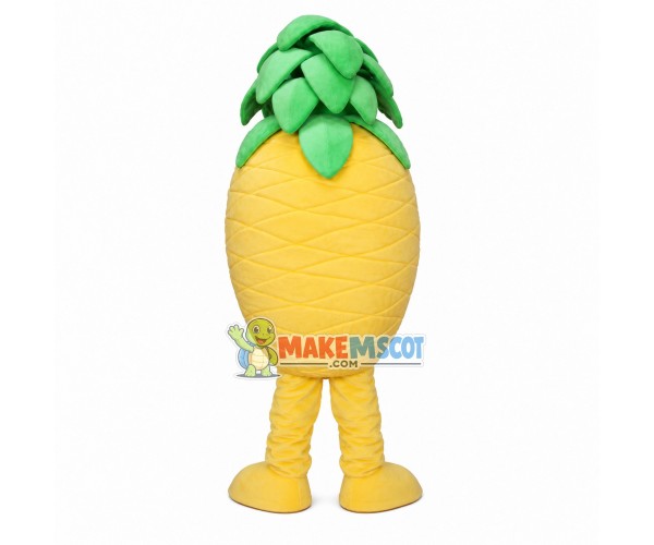 Peeled Delicious Pineapple Soft Mascot Costume Peeled Delicious Pineapple Soft Mascot Costume