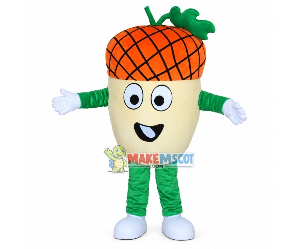 Soft Cartoon Pineapple Mascot Costume