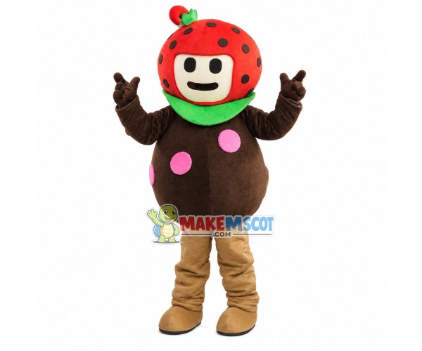 Lovely Cartoon Strawberry Boy Mascot Costume Lovely Cartoon Strawberry Boy Mascot Costume