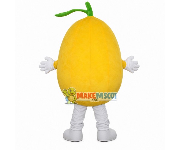 Cartoon Lemon With Buck Teeth Mascot Costume Cartoon Lemon With Buck Teeth Mascot Costume