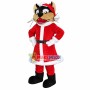 Warm Christmas Wolf Couple Mascot Costume