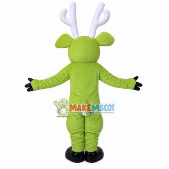 Frank Green Deer Adult Mascot Costume