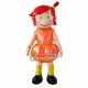 Green Eyes Pumpkin Doll Mascot Costume Green Eyes Pumpkin Doll Mascot Costume