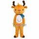 Adult Cartoon Orange Fawn Mascot Costume Adult Cartoon Orange Fawn Mascot Costume