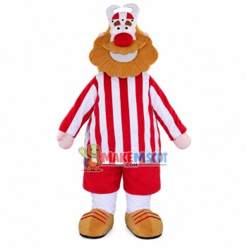 Funny Cartoon Brown Bearded Man Mascot Costume Funny Cartoon Brown Bearded Man Mascot Costume