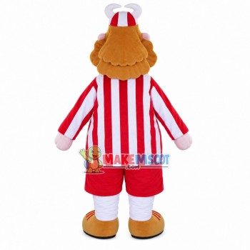 Funny Cartoon Brown Bearded Man Mascot Costume Funny Cartoon Brown Bearded Man Mascot Costume
