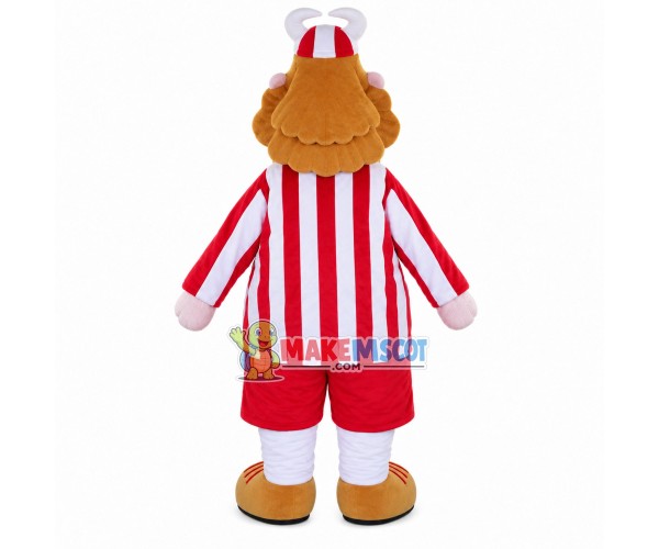Funny Cartoon Brown Bearded Man Mascot Costume Funny Cartoon Brown Bearded Man Mascot Costume