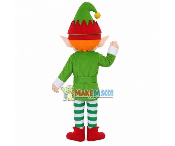Innocent Green Eyes Nature Elf Mascot Costume