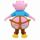 Short-horned Pink Demon Cartoon Mascot Costume