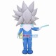 Explosive Hair Future Warrior Mascot Cartoon Costume Explosive Hair Future Warrior Mascot Cartoon Costume