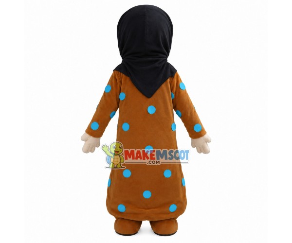 Arab Woman Wrapped All Over Mascot Costume Arab Woman Wrapped All Over Mascot Costume