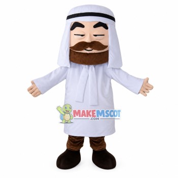 Wealthy Arab Boss Mascot Costume
