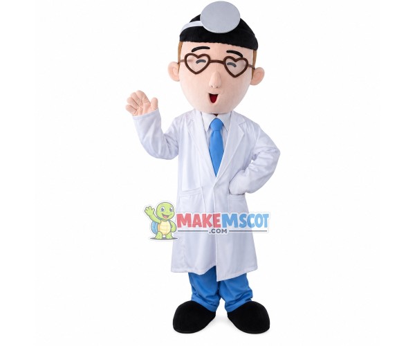 Chief Physician Under Diagnosis Mascot Costume