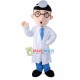 Chief Physician Under Diagnosis Mascot Costume Chief Physician Under Diagnosis Mascot Costume