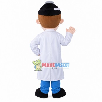 Chief Physician Under Diagnosis Mascot Costume