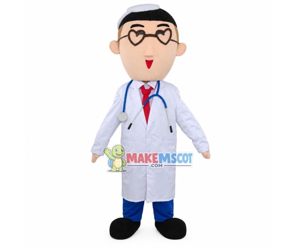 The Doctor of Specialist Hospital Mascot Costume The Doctor of Specialist Hospital Mascot Costume