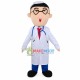 The Doctor of Specialist Hospital Mascot Costume The Doctor of Specialist Hospital Mascot Costume
