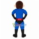 Robust Thief With Blindfold Mascot Costume Robust Thief With Blindfold Mascot Costume