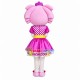 Cute Girl With Violent Short Hair Mascot Costume Cute Girl With Violent Short Hair Mascot Costume