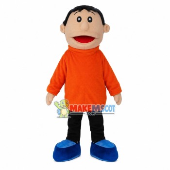 Big G With Rough Personality Mascot Costume Big G With Rough Personality Mascot Costume