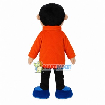 Big G With Rough Personality Mascot Costume Big G With Rough Personality Mascot Costume