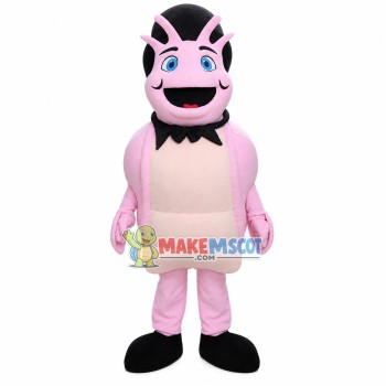 Vivid Cartoon Pink Dragon Mascot Costume Vivid Cartoon Pink Dragon Mascot Costume