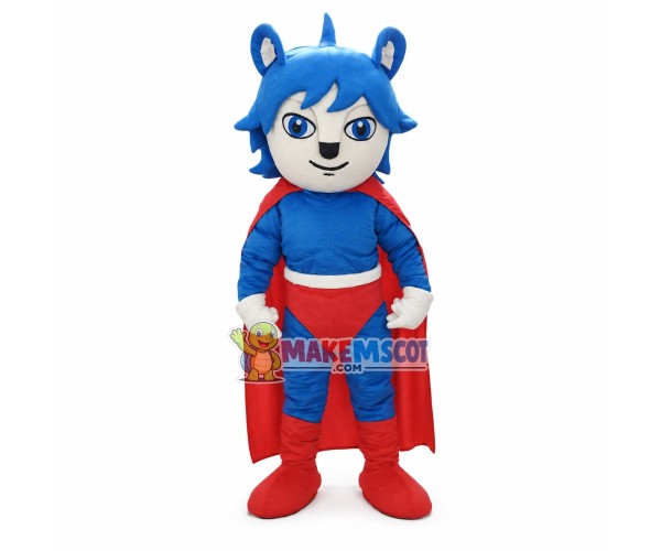 Smith Muscle Superman Mascot Costume