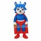 Smith Muscle Superman Mascot Costume