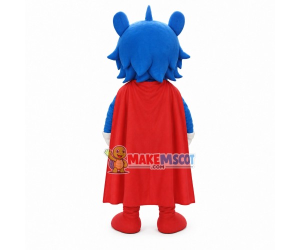 Smith Muscle Superman Mascot Costume
