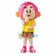 Imaginative Girl With Pink Hair Mascot Costume Imaginative Girl With Pink Hair Mascot Costume