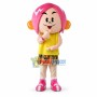 Imaginative Girl With Pink Hair Mascot Costume