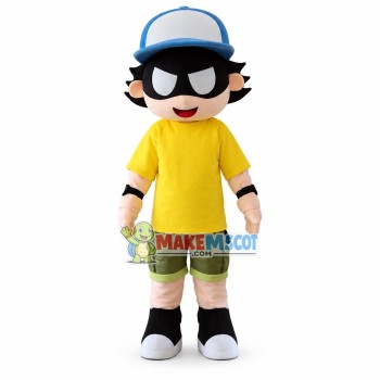 Sports Boy of The Club Mascot Costume