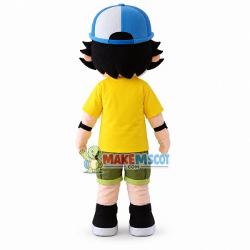 Sports Boy of The Club Mascot Costume