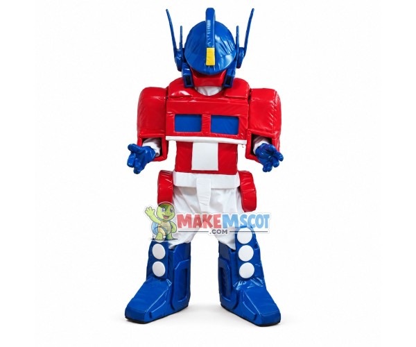 Fashion Cartoon Optimus Prime Mascot Costume Fashion Cartoon Optimus Prime Mascot Costume