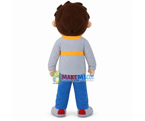 The Playful Little Boy Mascot Costume