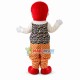 Scary Red Hair Clown Mascot Costume