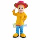 Country Girl With Straw Hat Mascot Costume