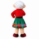 Kindly Grandma With Shower Cap Mascot Costume
