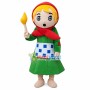 Poor Little Girl Lighting Match Mascot Costume