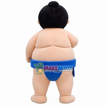 Obese Sumo Wrestler Mascot Costume Obese Sumo Wrestler Mascot Costume