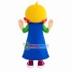 Beautiful Girl Wearing Cute Headgear Mascot Costume Beautiful Girl Wearing Cute Headgear Mascot Costume