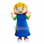 Beautiful Girl Wearing Cute Headgear Mascot Costume