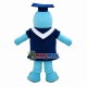 Knowledgeable Doctor Dolphin Mascot Costume Knowledgeable Doctor Dolphin Mascot Costume