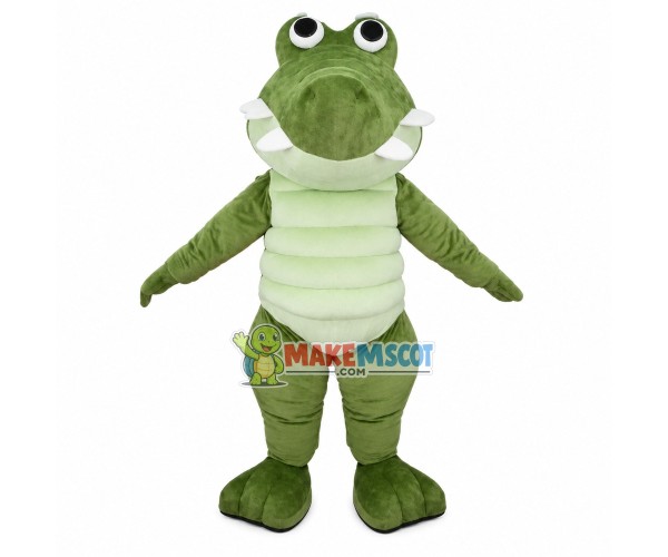 No Threatening Baby Crocodile Mascot Costume No Threatening Baby Crocodile Mascot Costume