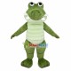 No Threatening Baby Crocodile Mascot Costume No Threatening Baby Crocodile Mascot Costume