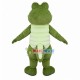No Threatening Baby Crocodile Mascot Costume No Threatening Baby Crocodile Mascot Costume
