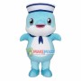 Captain Dolphin of Yacht Club Mascot Costume