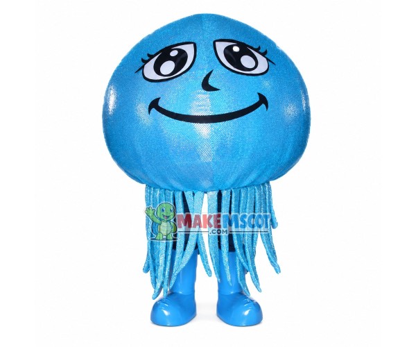 Glowing Big-eyed Jellyfish Mascot Costume Glowing Big-eyed Jellyfish Mascot Costume